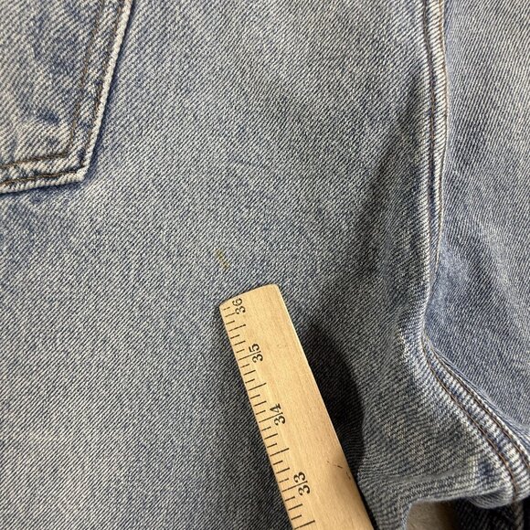 Vintage Levis 517 Jeans Mens 40x30 Blue Orange Tab Made in USA Straight Leg 90s - Picture 8 of 16